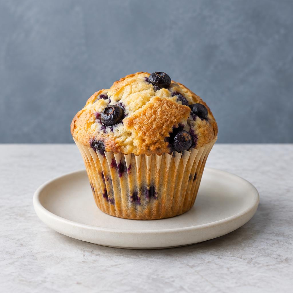 Blueberry muffin — illustrative demo image